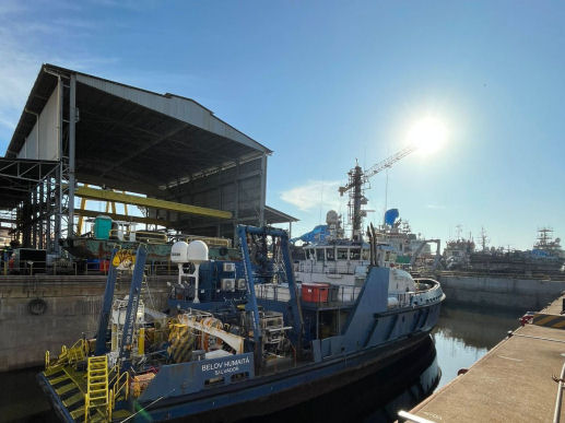 Manutenção de embarcações marítimas